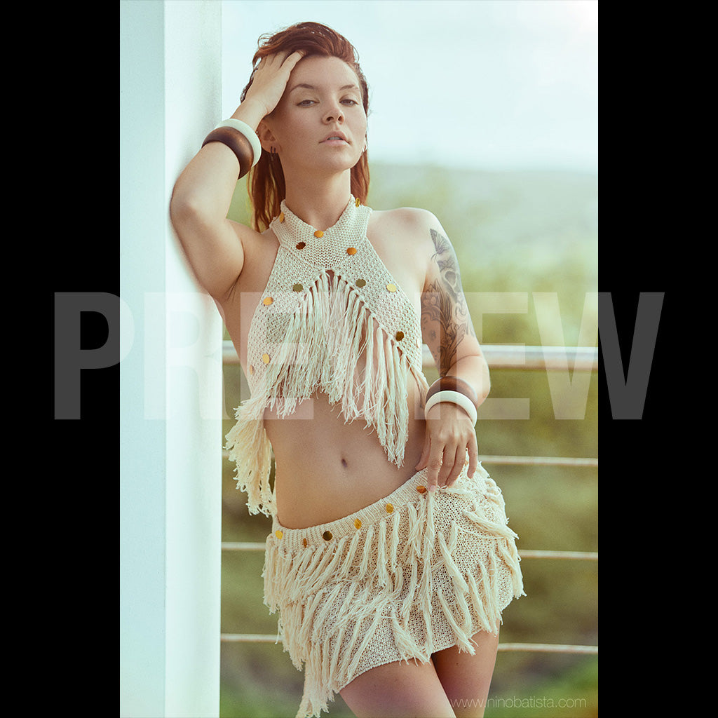 Briana Noir: Patio Frills by Nino Batista