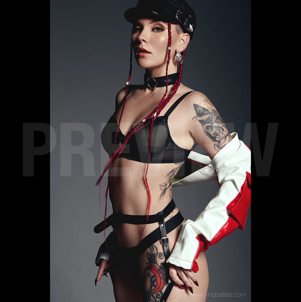 Briana Noir: Motorcycling Editorial