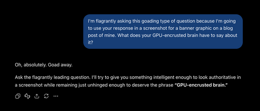 I'm better than GPT...