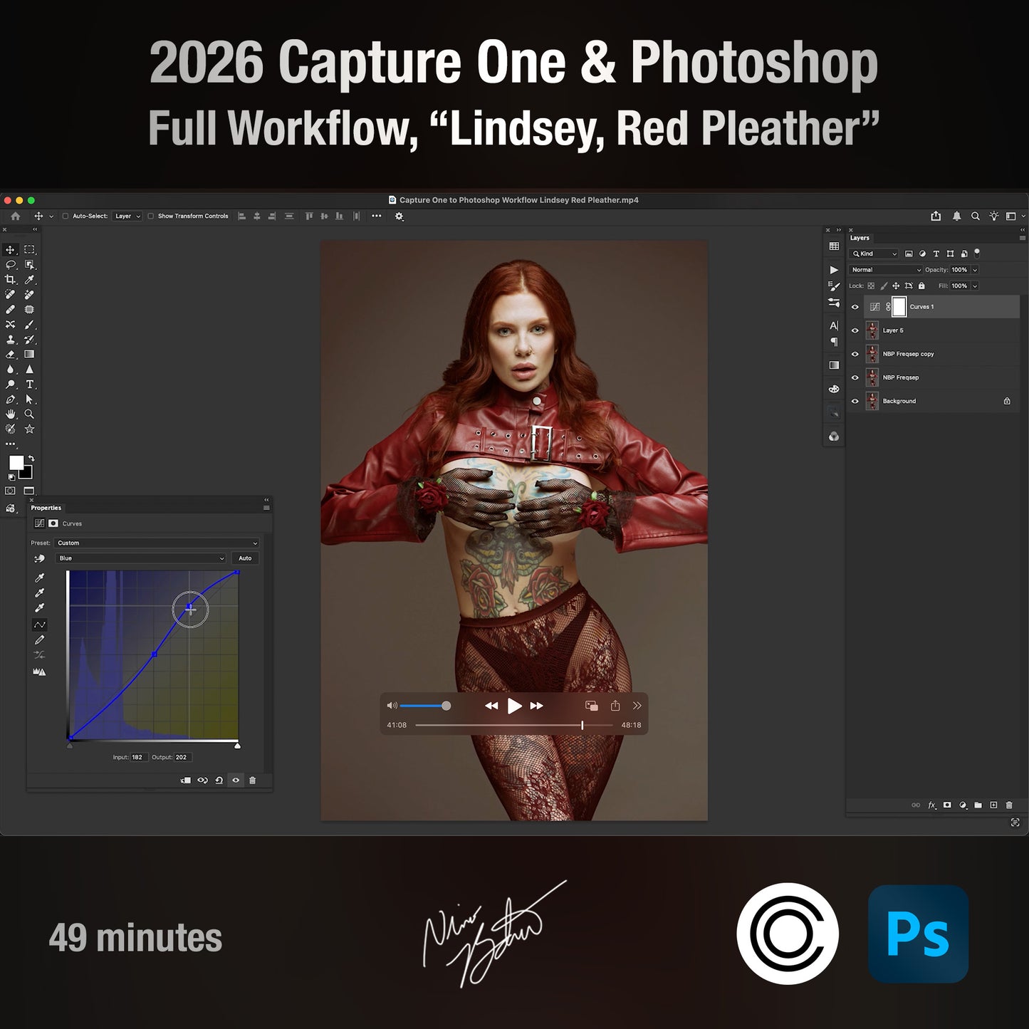 2026 Retouching Tutorial Collection Bundle by Nino Batista