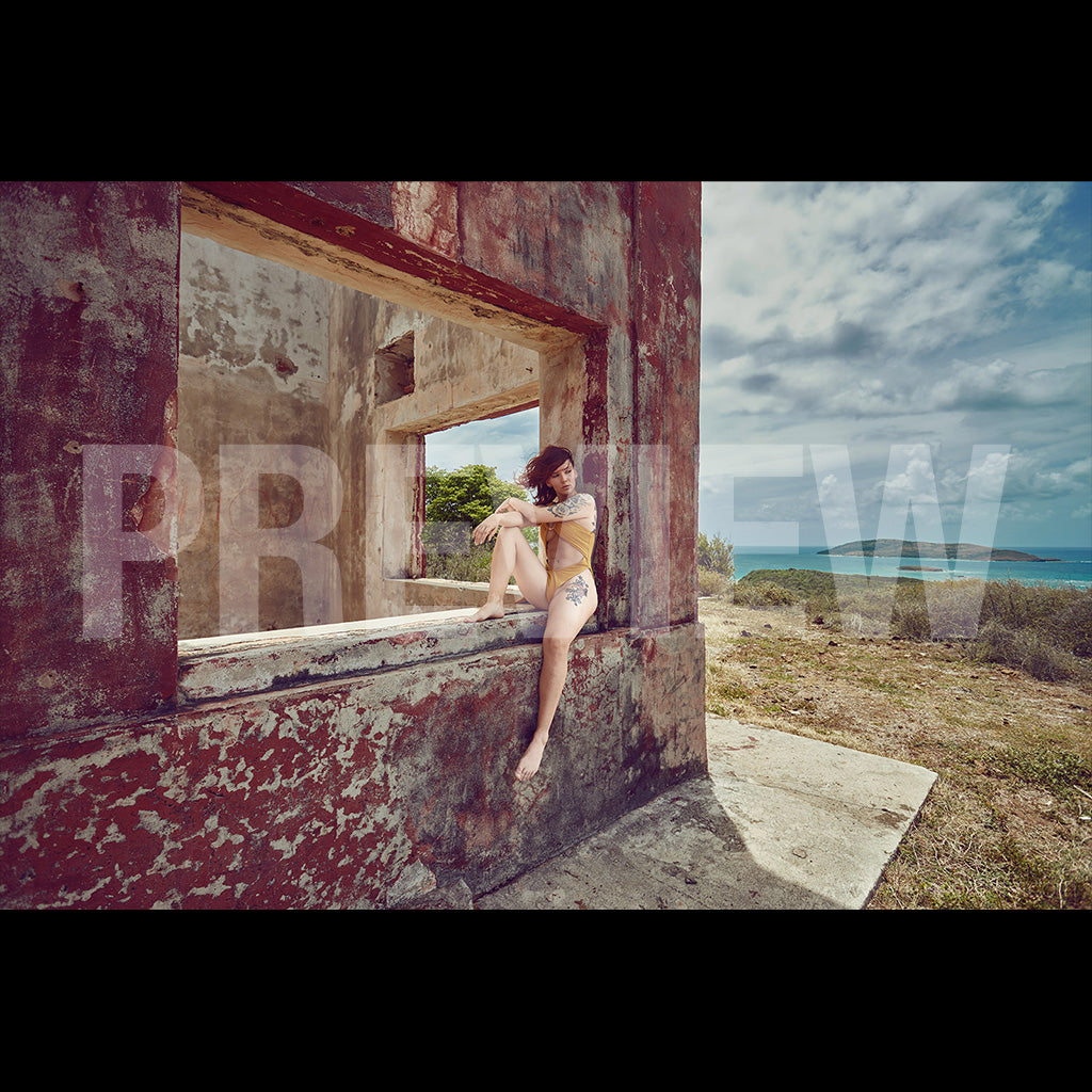 Briana Noir: Culebrita Lighthouse by Nino Batista