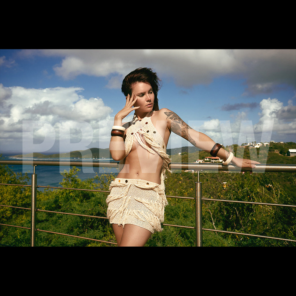 Briana Noir: Patio Frills by Nino Batista