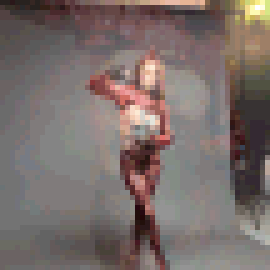 Lindsey Taylor Tierney: Red Pleather + BTS Video by Nino Batista