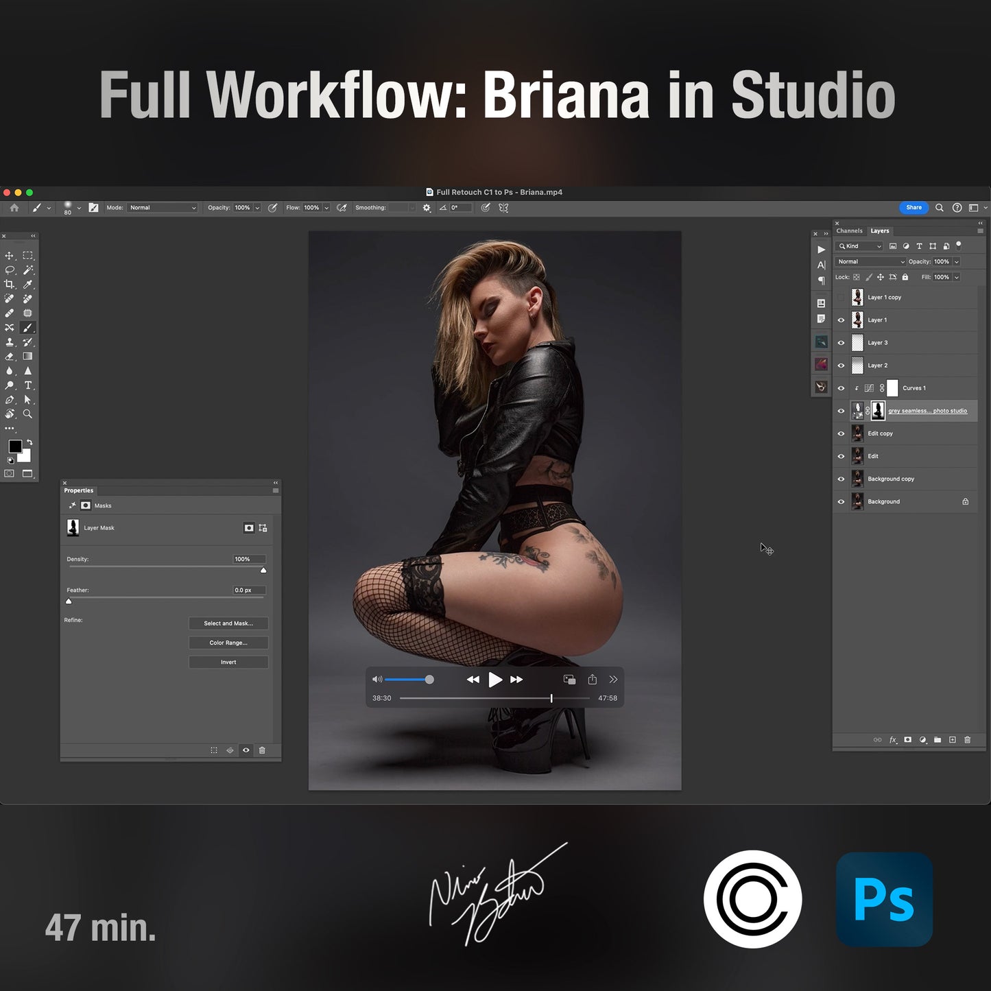 Tutorial: Capture One to Photoshop | Briana in Studio