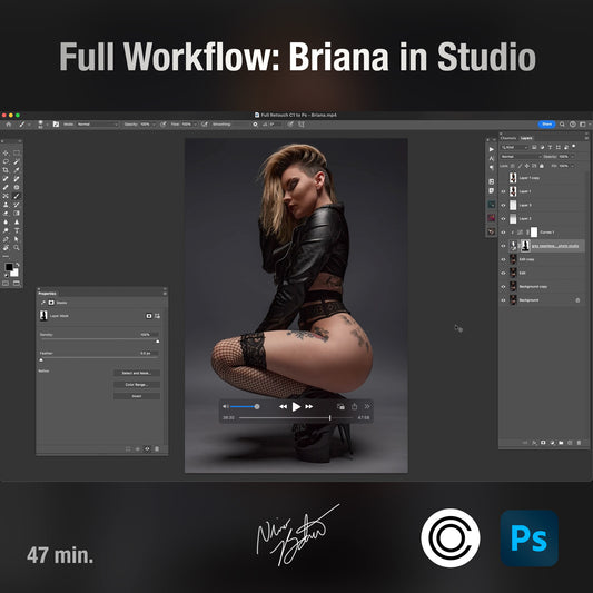 Tutorial: Capture One to Photoshop | Briana in Studio