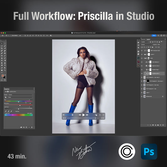Tutorial: Capture One to Photoshop | Priscilla in Studio