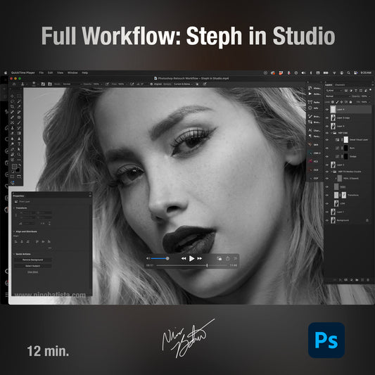 Tutorial: Photoshop Workflow | Steph in Studio