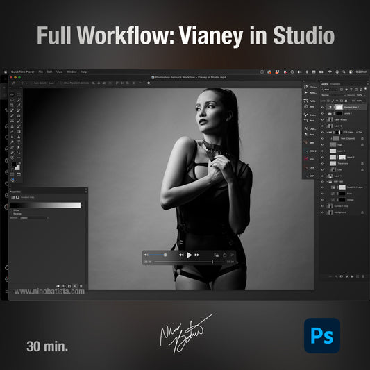 Tutorial: Photoshop Workflow | Vianey in Studio