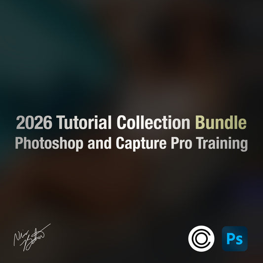 2026 Retouching Tutorial Collection Bundle by Nino Batista