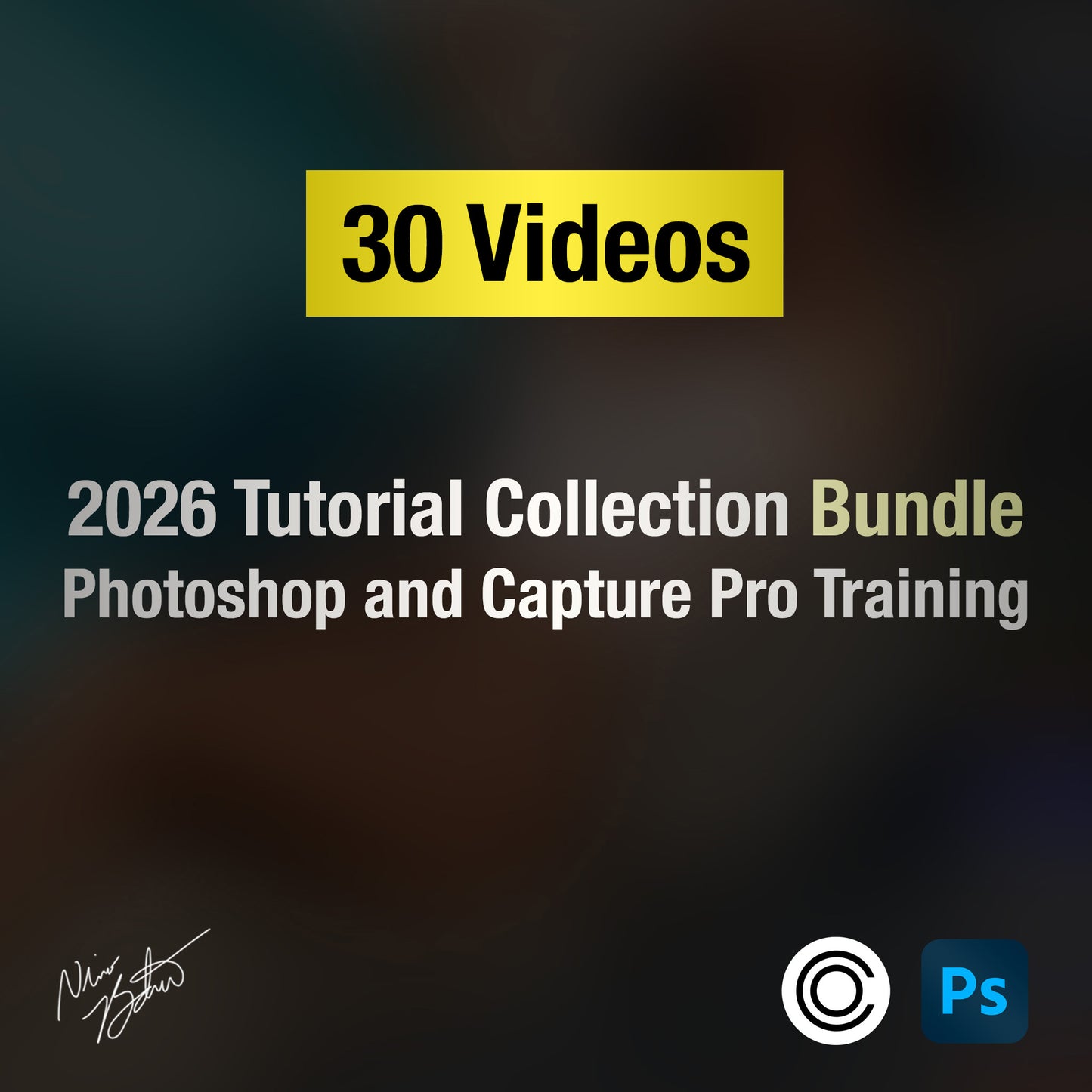 2026 Retouching Tutorial Collection Bundle (30 Videos) by Nino Batista