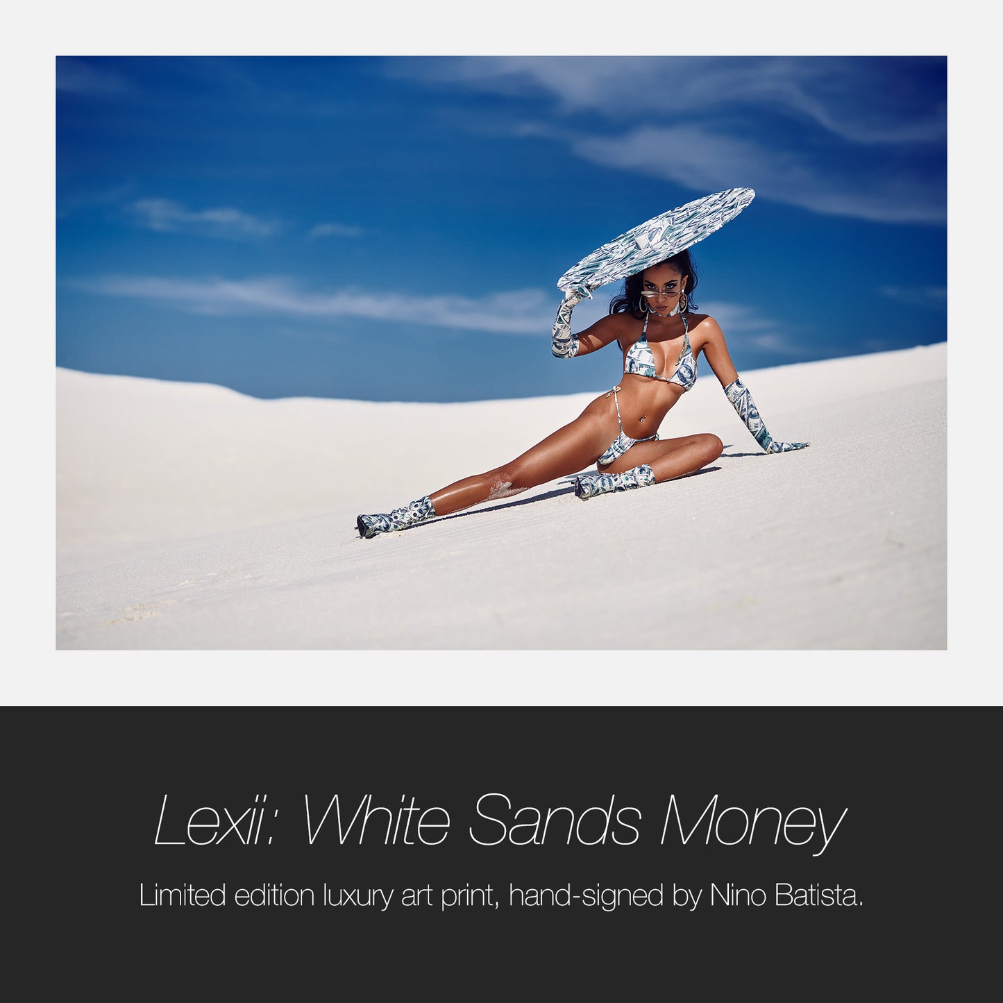 Lexii: White Sands Money – Limited Signed Art Print 1 of 5