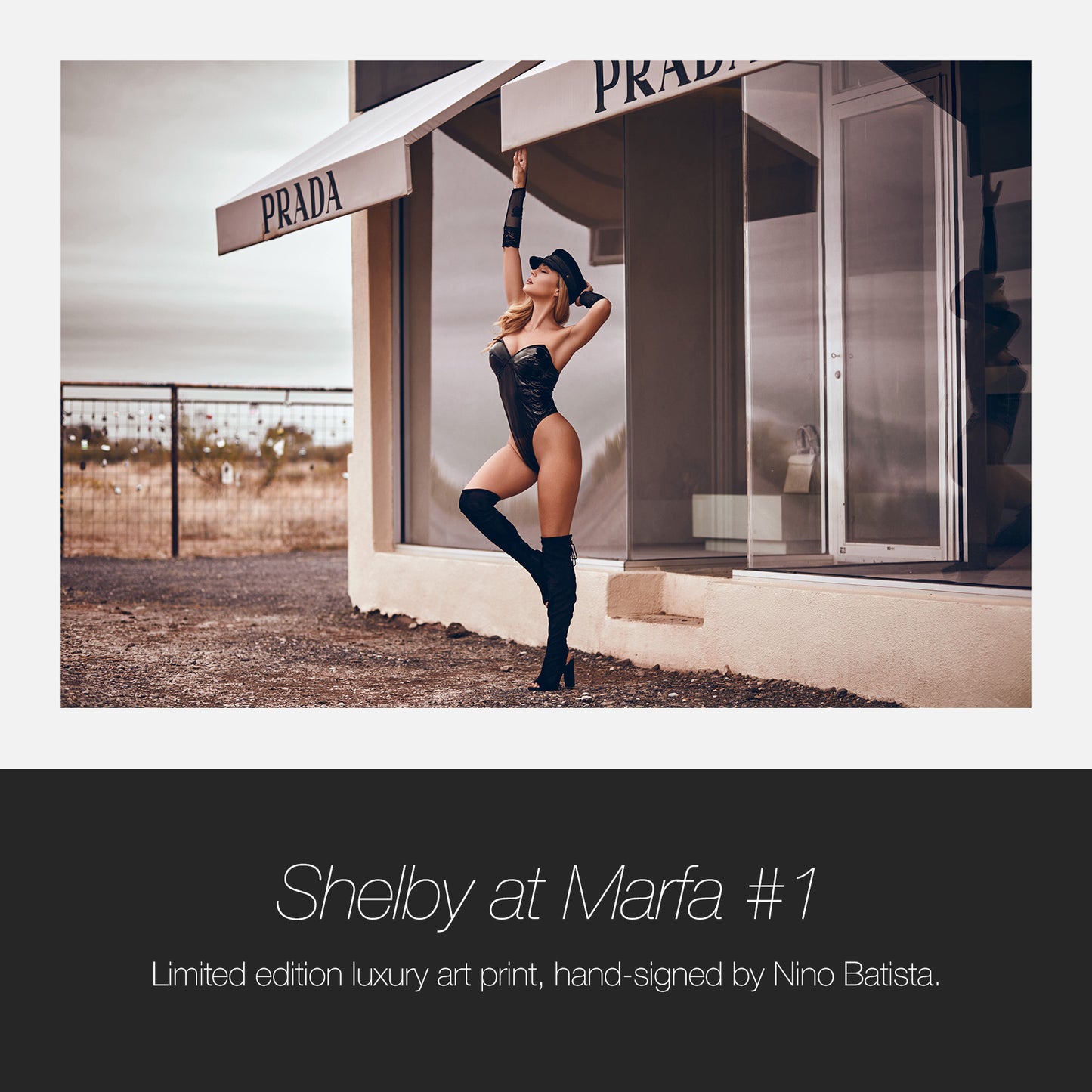 Shelby at Marfa #1 – Limited Signed Art Print 1 of 5